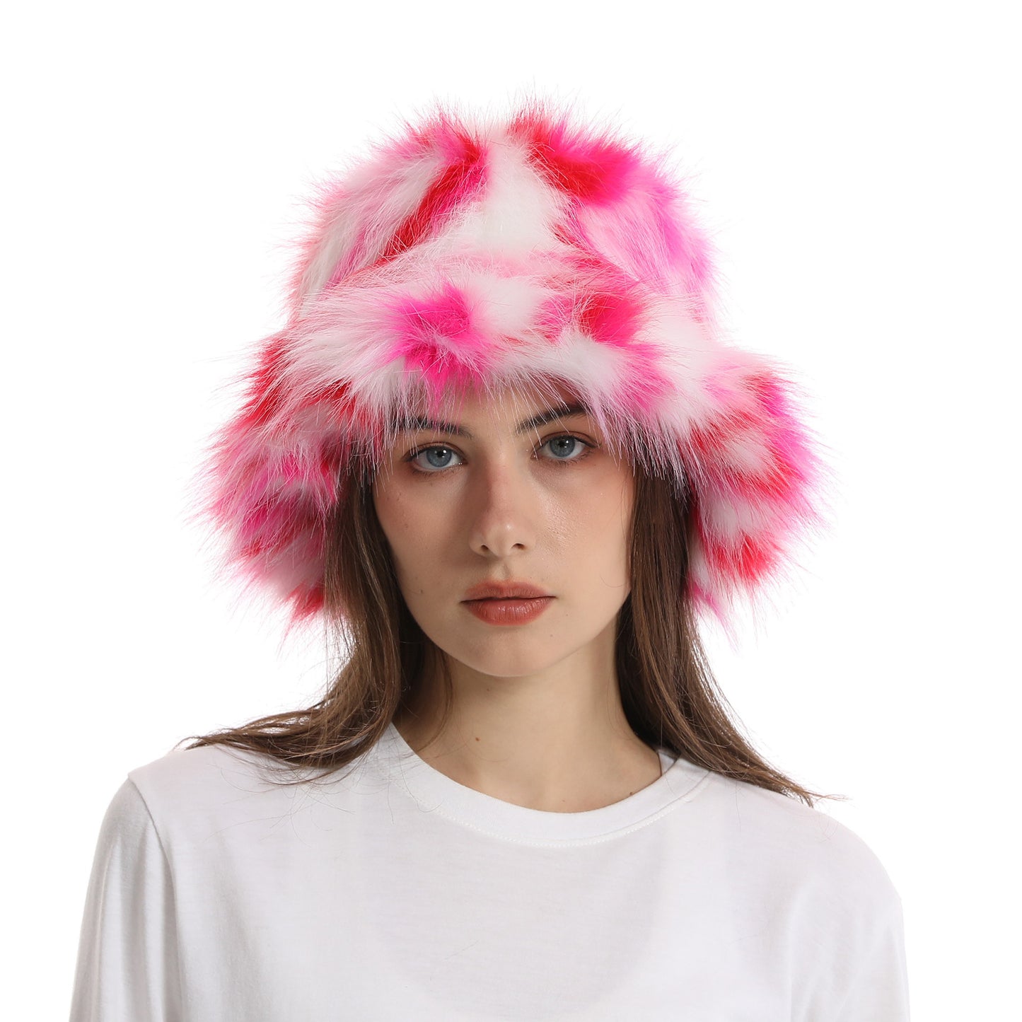 Women's Bucket Hat Warm Plush Hat