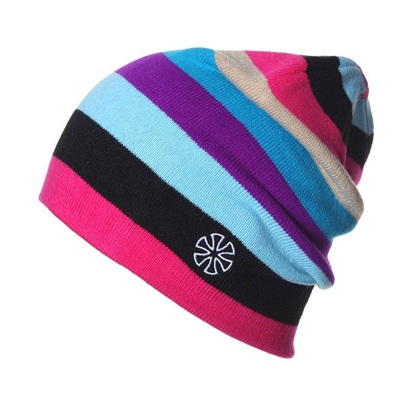 Cycling Skating Hat Ski Hat Rainbow Hat